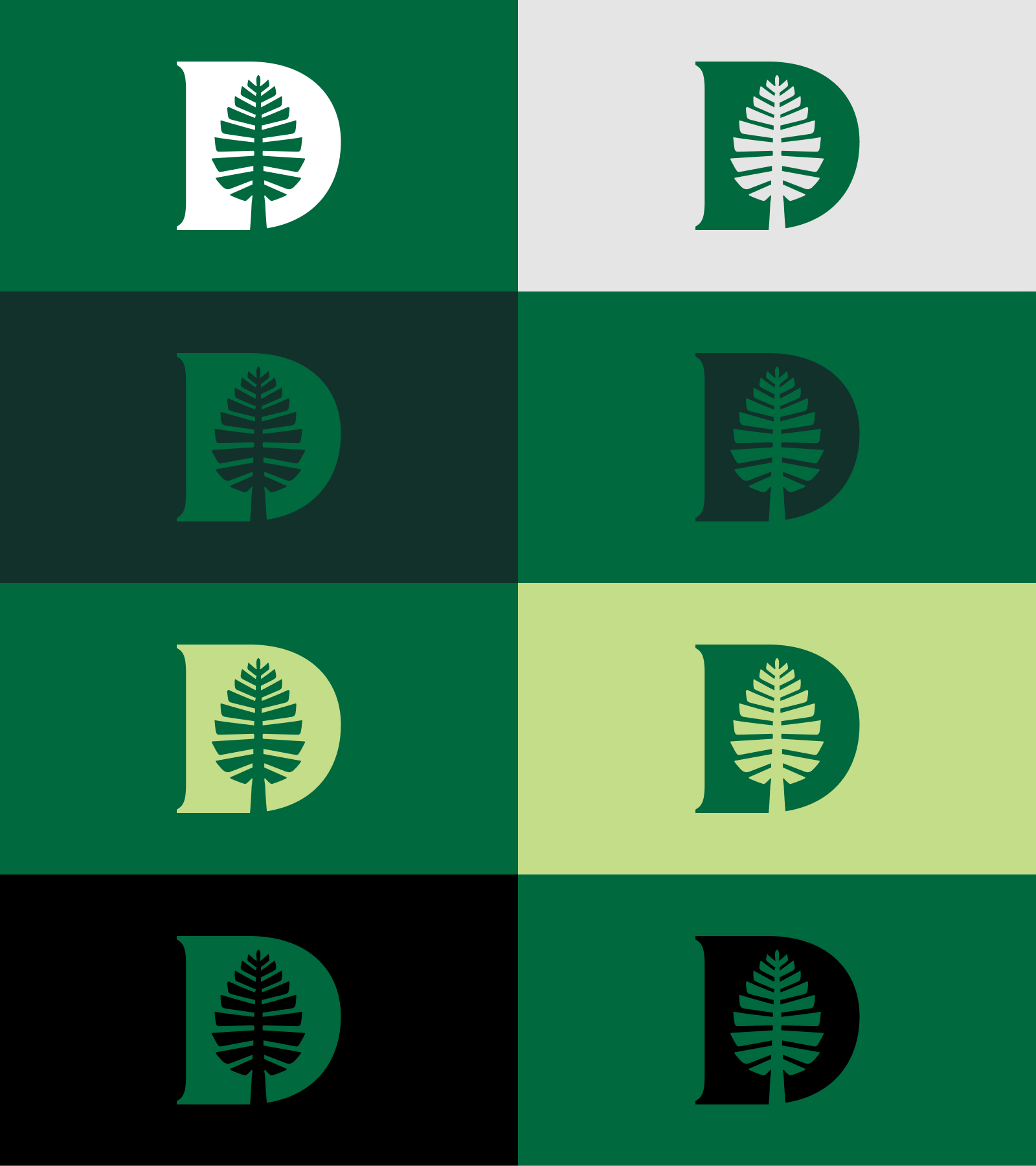 D-Pine color combinations