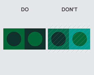 Circles of Dartmouth Green and Forest Green  